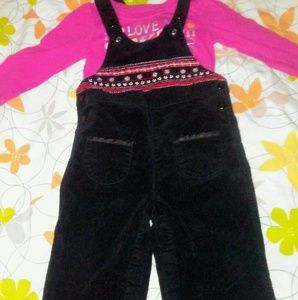 Velvety overalls🍁❄ 12-18m Carter's 😍